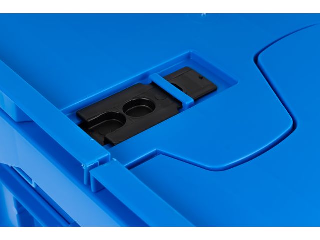 Walther Klappbox Falter 4322 V1 DL, 19 Liter, mit Deckel, blau, 40 x 30 x  23 cm – Böttcher AG
