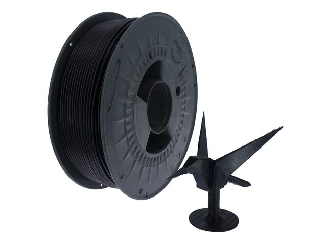 Recyceltes PETG-Filament 1,75 mm schwarz - Spule 1 kg | POLYMIX 