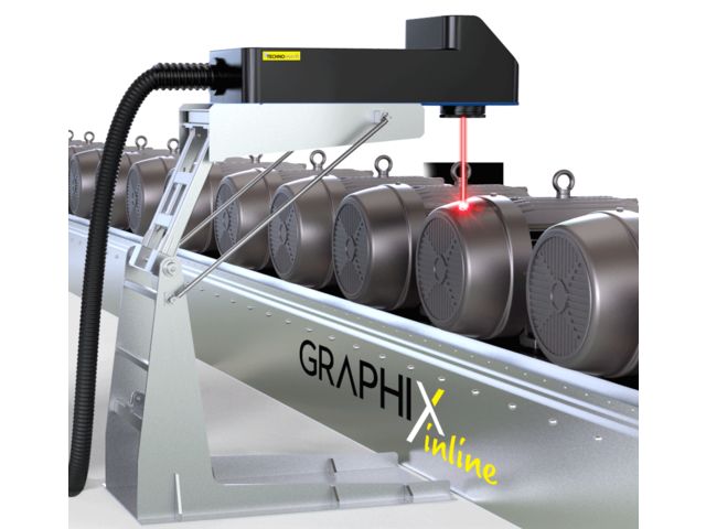 Laser-Graviermaschine - Graphix Inline