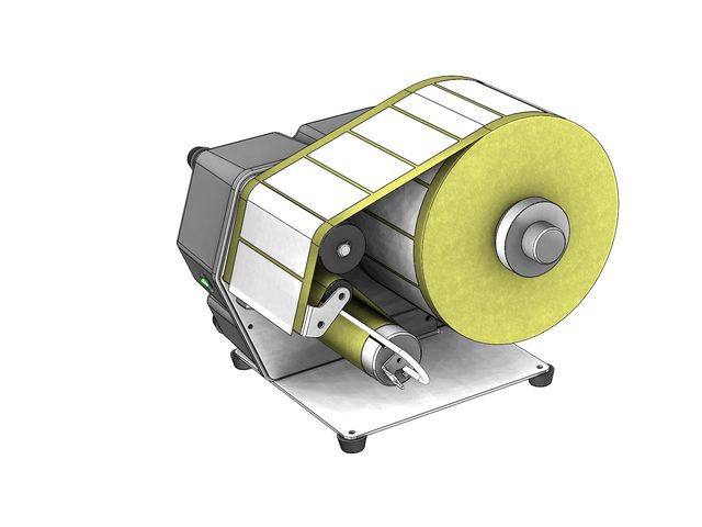 Halbautomatisch Etikettiermaschine für Produkte oder Verpackungen | Starfix