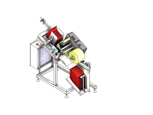 Automatische Etikettiermaschine für Flachbeutel | Autofix FV-SFP