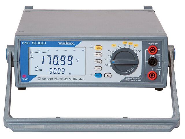 Labormultimeter MX 5006 und MX 5060 von Metrix®