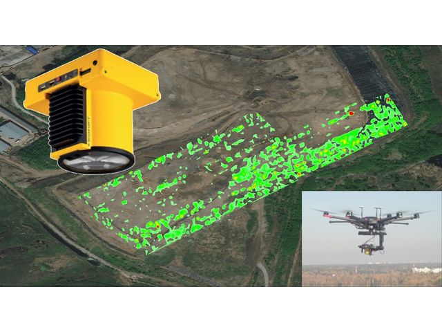 TDLAS Laser Falcon Methan-Detektor zur Suche und Quantifizierung von Lecks